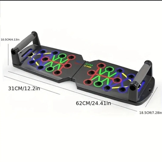 Folding Push-up Board Support Muscle Exercise