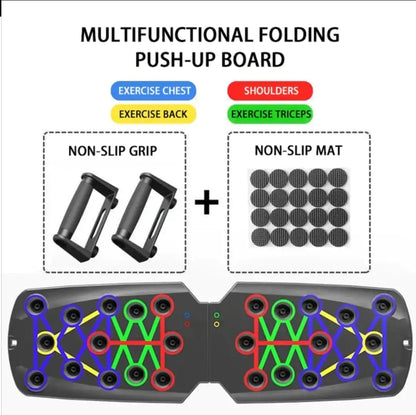 Folding Push-up Board Support Muscle Exercise